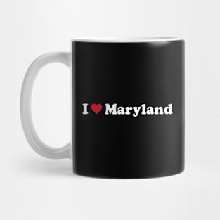 I ❤️ Maryland Mug